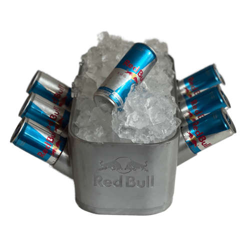 Aluminium V6 Shaped F1 Engine Red Bull Ice Bucket